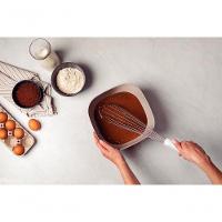 Batedor Manual Tramontina Profissional Em Aço Inox Com Cabo Em Polipropileno Branco 45 Cm - 2