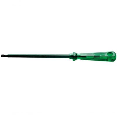 Chave De Fenda Isolada Ponta Chata Em Aço Cromo Vanádio 5x200mm 3-16x8" Tramontina Pro