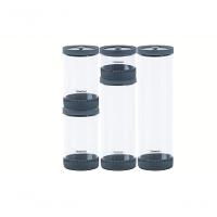 Jogo De Potes De Vidro Herméticos Tramontina Purezza Com Tampa - 1