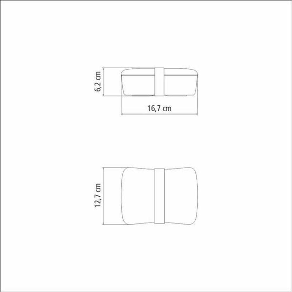 Pote Para Alimentos Tramontina By Me 700ml Com Tampa - 4