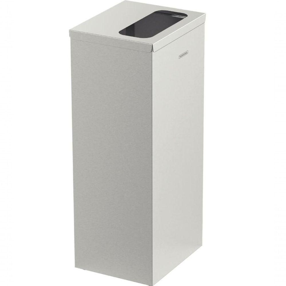 Lixeira Inox Tramontina Square Com Acabamento Acetinado 50 Litros - 3