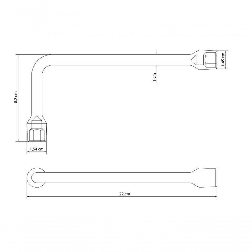 Chave Biela Tramontina Master 9mm Corpo Forjado Em Aço Cromado - 2