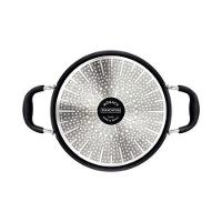 Caçarola Tramontina Mônaco Induction Com Revestimento Antiaderente Starflon Premium Preto Com Tampa 28cm - 3