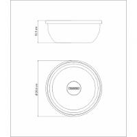 Pote Tramontina Freezinox Redondo Em Inox Com Tampa Plástica 4,2 Litros - 5