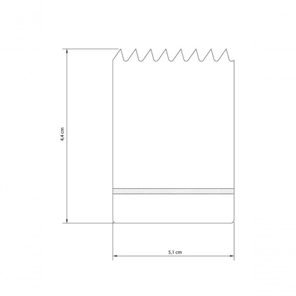 Serra Copo Bi-metálica 51 Mm 2" Tramontina Master Com Dentes Aço Rápido Hss - 2