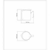 Bule Tramontina Para Café E Leite 1,27 Litros Em Aço Inox - 4