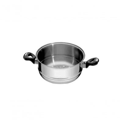 Cozi-vapore Tramontina Solar Baquelite Aço Inox 20cm