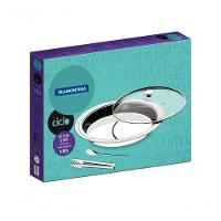 Jogo Para Servir Tramontina Ciclo Em Aço Inox 3 Peças - 2