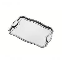 Bandeja Retangular Tramontina Classic 34 X 24cm Em Aço Inox Com Alça - 1