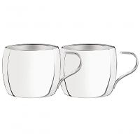 Jogo De Xícaras Tramontina Para Chá E Capuccino Aço Inox 2 Peças - 1