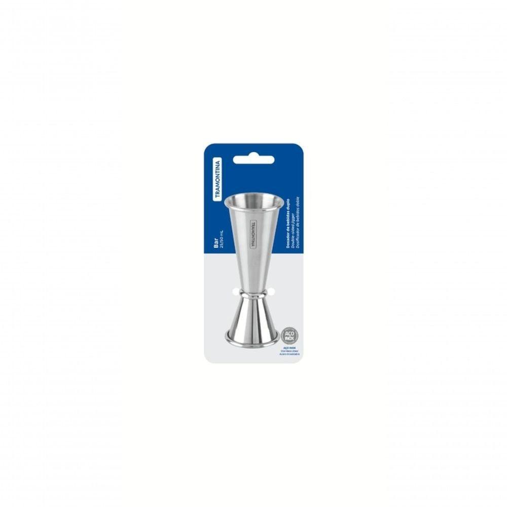 Dosador Duplo Para Bebidas Tramontina 25 E 50ml Em Aço Inox - 4