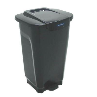 Lixeira Tramontina T-force Preto 50 L