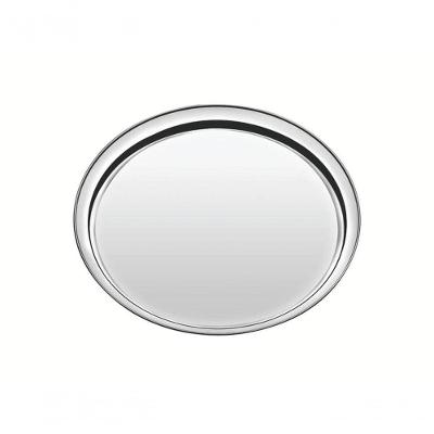 Bandeja Redonda Tramontina Service 30cm Em Aço Inox