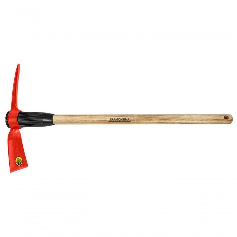 Picareta Alvião 4.0 Tramontina Em Aço Com Cabo De Madeira 90cm - 1
