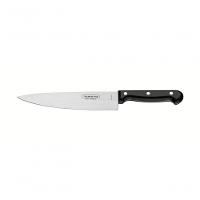 Faca Chefe Tramontina Ultracorte 8" Inox Preta - 1