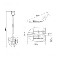 Pá De Bico Tramontina Leve Em Aço Com Cabo De Madeira 71cm 459-40 - 4