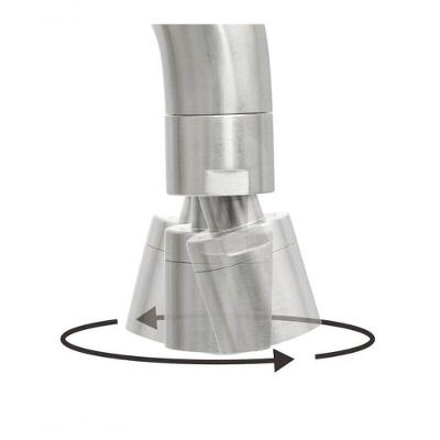 Monocomando Tramontina Arko Em Inox Com Acabamento Acetinado E Bica Articulada