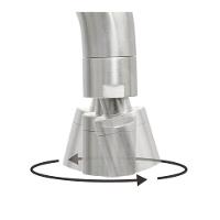 Monocomando Tramontina Arko Em Inox Com Acabamento Acetinado E Bica Articulada - 1