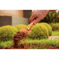 Pazinha Larga Para Jardinagem Tramontina Em Aço Com Cabo De Madeira - 2