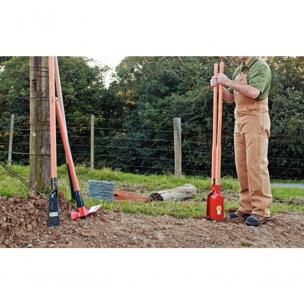 Cavadeira Tramontina Articulada Com Cabos De Madeira 145cm E Batente - 2
