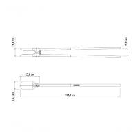 Cavadeira Tramontina Articulada Com Cabos De Madeira 145cm E Batente - 5