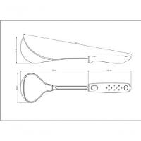 Concha Tramontina Utilitá Em Nylon Cabo Preto - 2