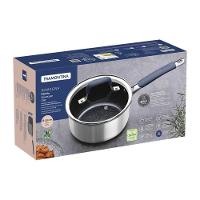 Panela Tramontina Romagna Aço Inox E Alumínio 18cm Com Revestimento Cerâmico Black Stone - 5
