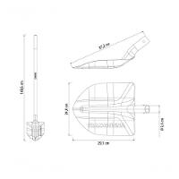 Pá De Bico Tramontina Leve Com Cabo De Aço 120cm 459-30 - 2