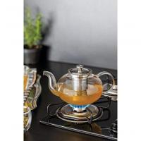 Bule Para Chá Tramontina Em Vidro E Aço Inox Com Infusor 1 L - 2
