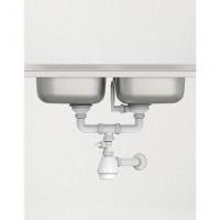 Sifão Duplo Em Polipropileno Para Pias E Cubas Tramontina - 2