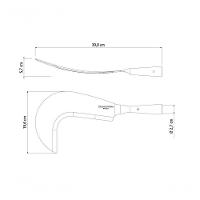 Foice Haiti Tramontina Em Aço Sem Cabo - 2