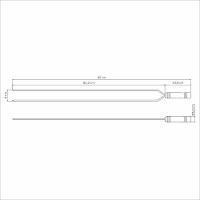 Espeto Duplo Para Churrasco Tramontina Com Lâmina Em Inox E Cabo De Madeira 95cm - 3