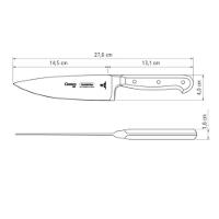 Faca Chef Tramontina Century Com Lâmina Em Aço Inox E Cabo Em Policarbonato E Fibra De Vidro 6 - 4