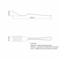 Garfo De Mesa Tramontina Sonata Em Aço Inox - 3