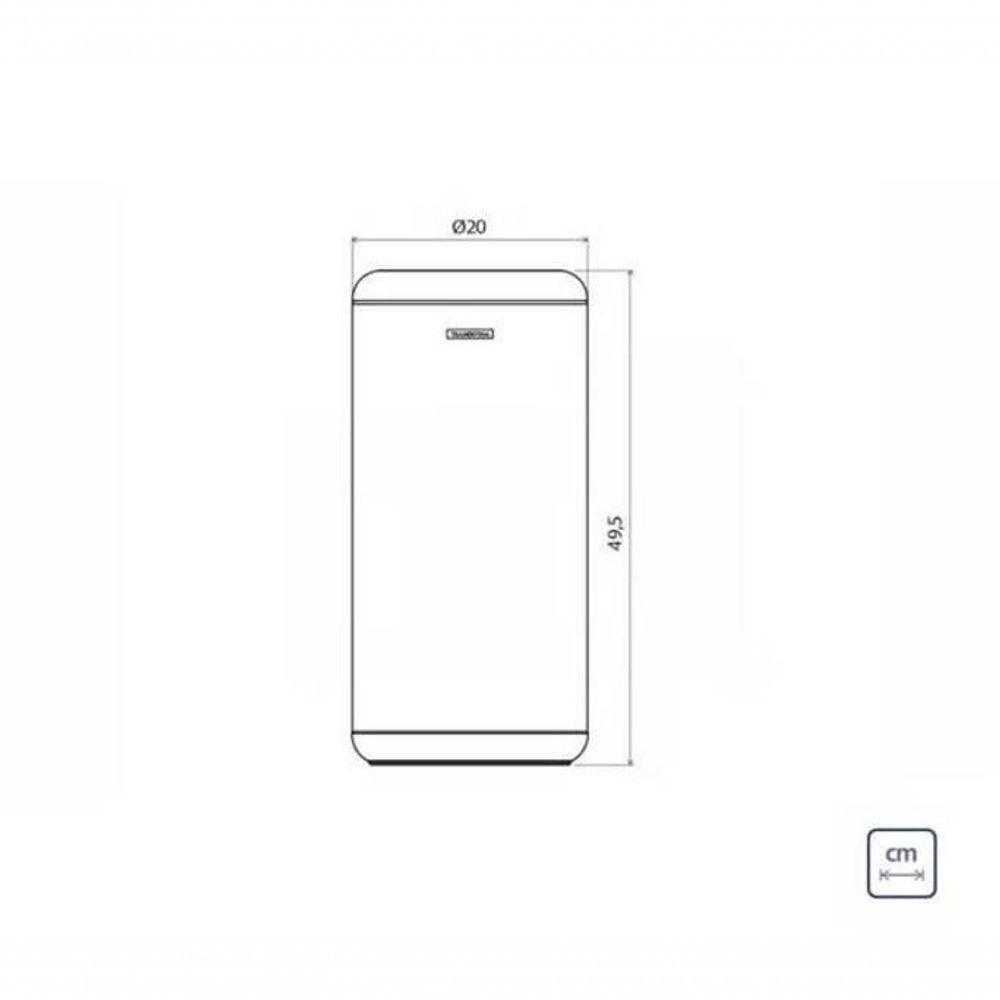 Lixeira Inox Tramontina Portofino Com Acabamento Escovado 15 Litros - 4