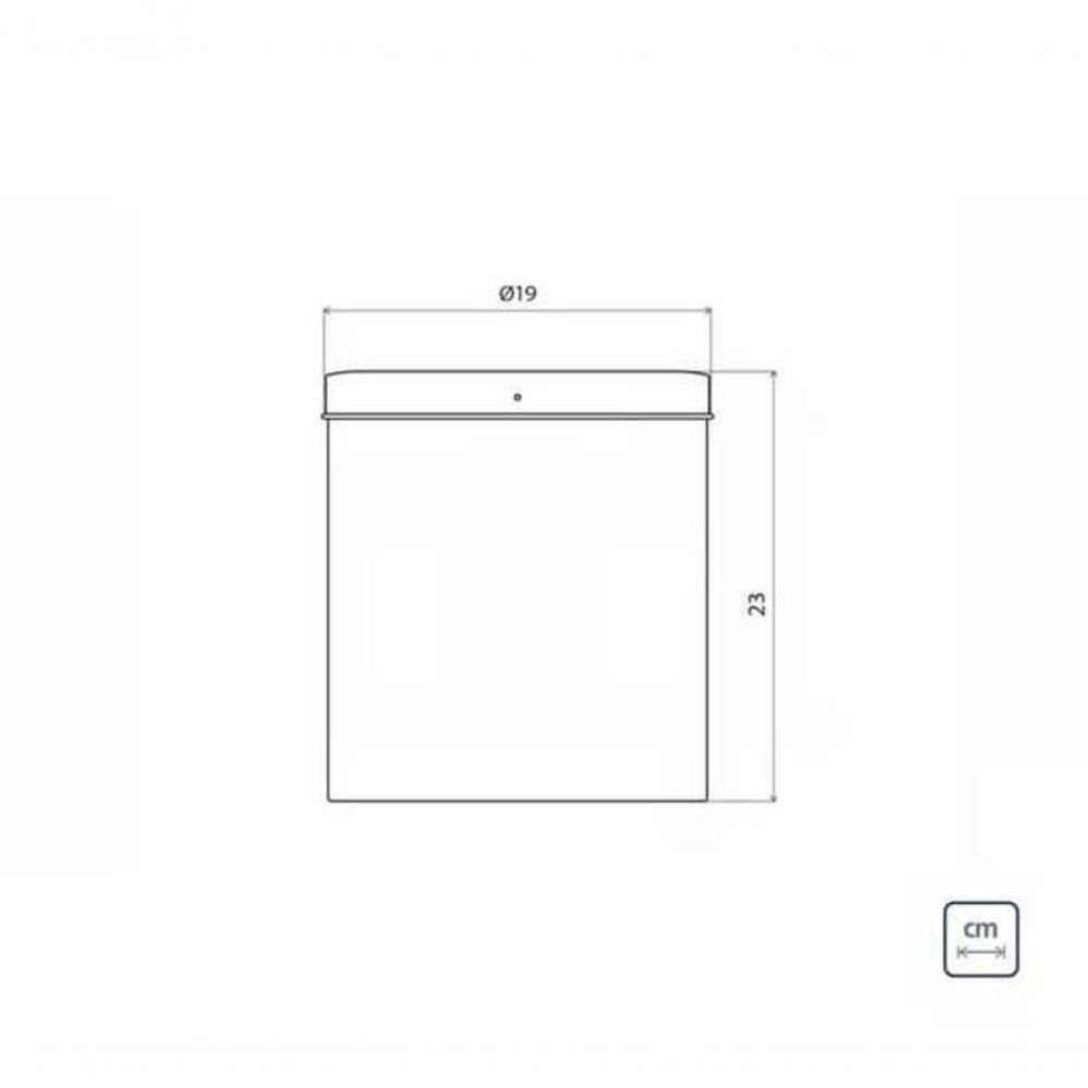 Lixeira Inox Tramontina Swing Com Acabamento Acetinado E Tampa Basculante 5litros - 3