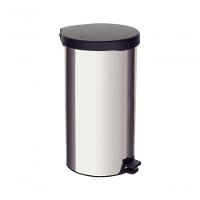 Lixeira Com Pedal Tramontina New Em Aço Inox Com Acabamento Polido 20 L - 1