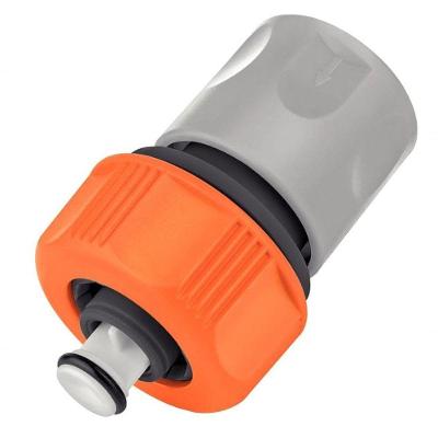 Engate Rápido Com Aquastop Tramontina Plástico Para Mangueira 5-8 E 3-4