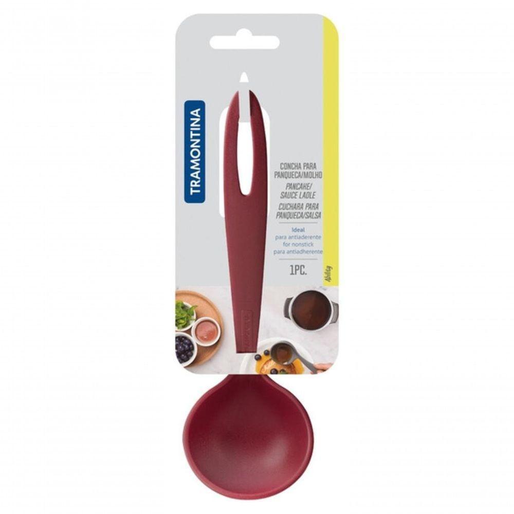 Concha Para Molho Tramontina Ability 19,6cm Em Nylon Vermelho - 2