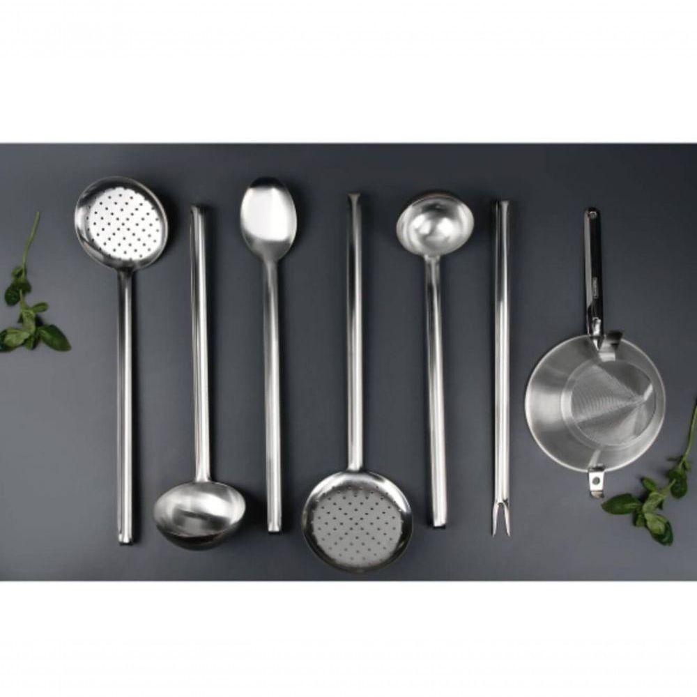 Garfo Tramontina Empresarial Em Aço Inox Com Cabo Longo - 2