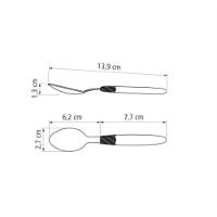 Colher Para Chá Tramontina Ipanema Inox Branca - 2