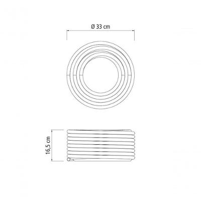 Mangueira Cristal Tramontina 11,5mm X 2mm 1 Camada 50m
