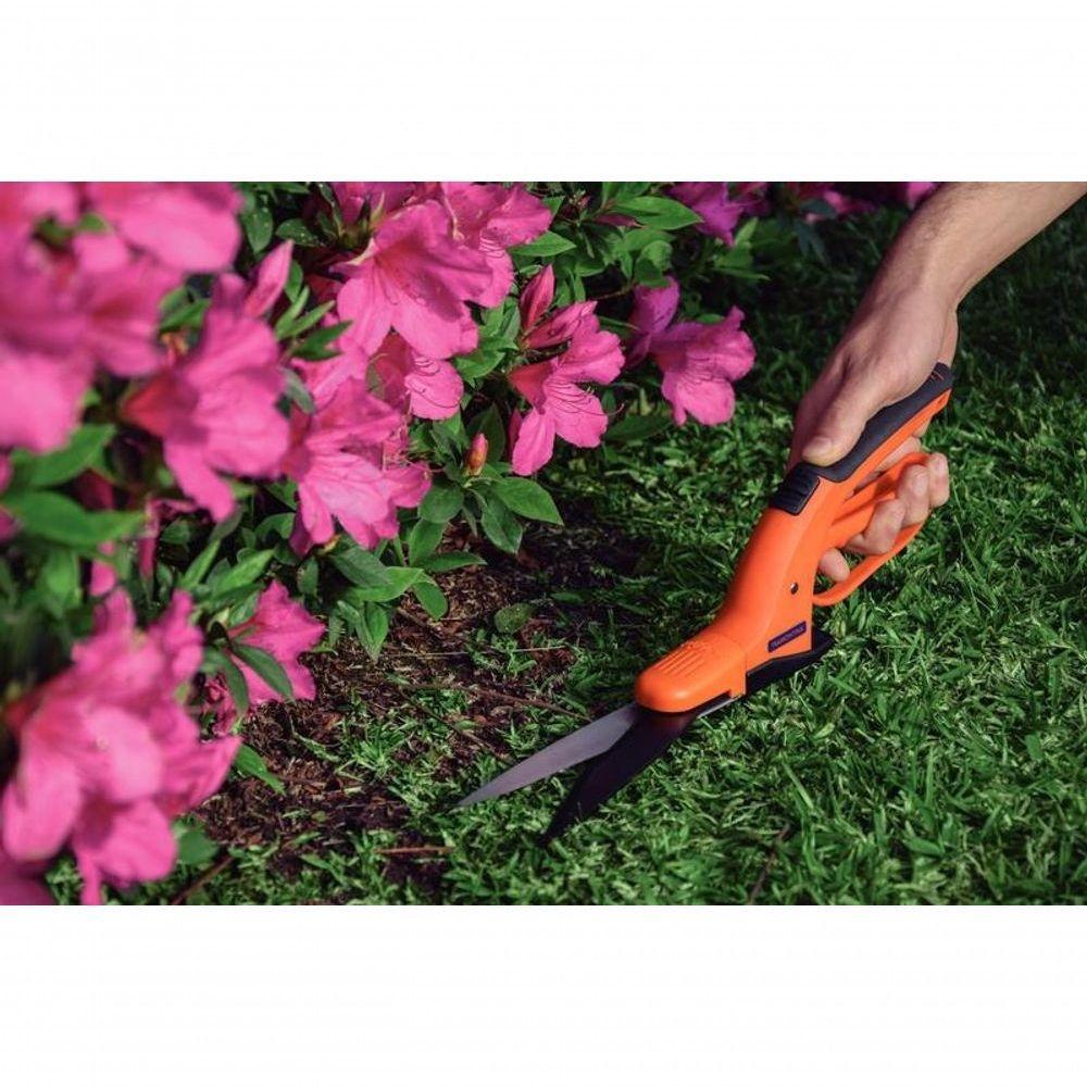 Tesoura Para Grama Tramontina Em Aço Com Cabo Plástico Giratório - 2