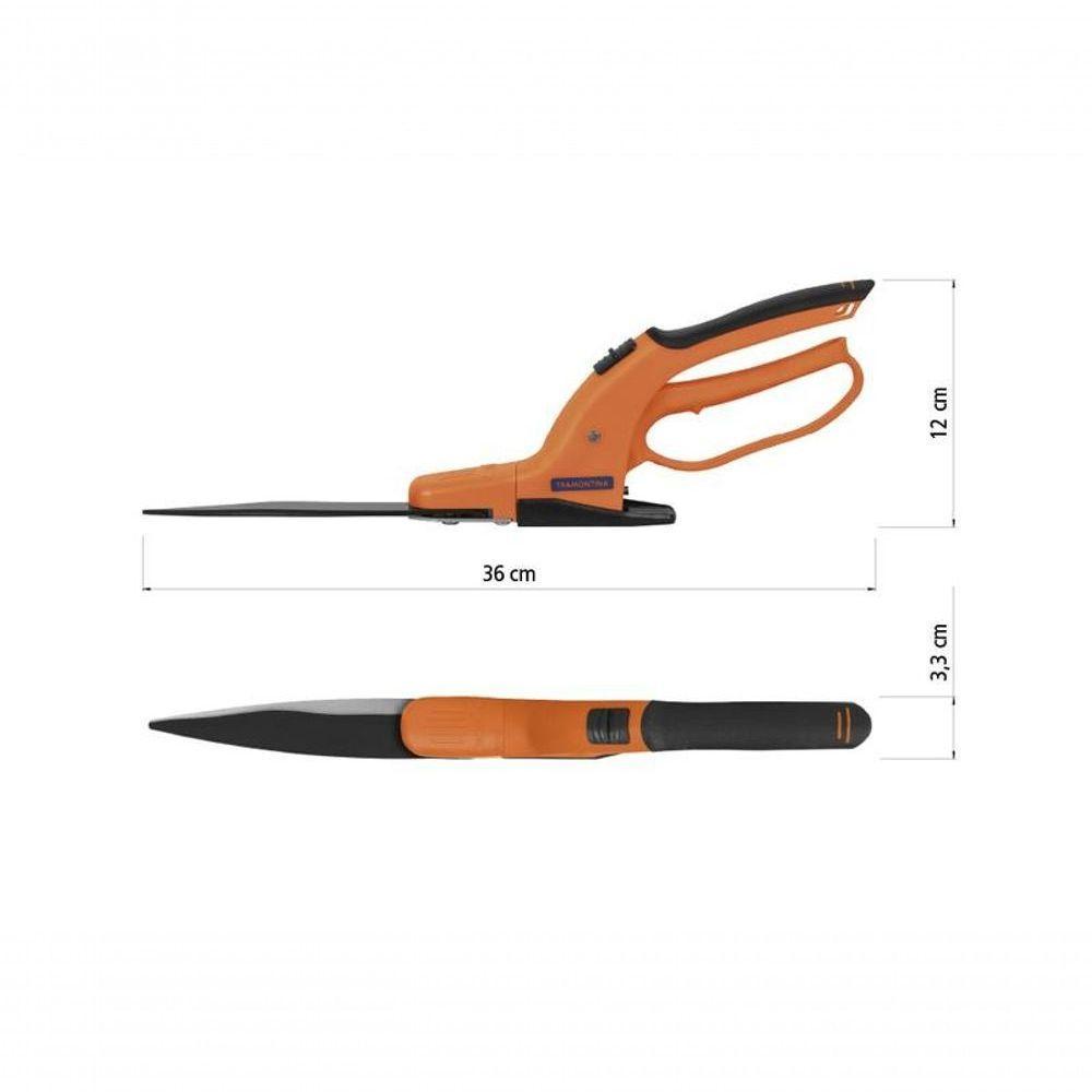 Tesoura Para Grama Tramontina Em Aço Com Cabo Plástico Giratório - 8