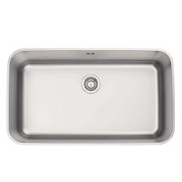 Cuba De Embutir Tramontina Dora 70 Bl R6 Em Aço Inox Acabamento Escovado E Válvula Com Escape - 1