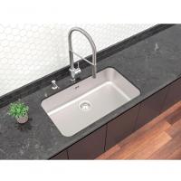 Cuba De Embutir Tramontina Dora 70 Bl R6 Em Aço Inox Acabamento Escovado E Válvula Com Escape - 2