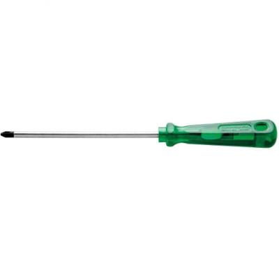Chave De Fenda Ponta Cruzada Em Aço Cromo Vanádio 8x200mm 5-16x8" Tramontina Pro