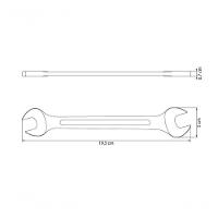 Chave Fixa Tramontina Basic 20x22 Mm Com Corpo Em Aço Especial Cromado - 2
