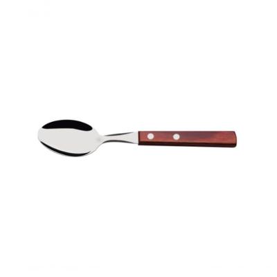 Colher Chá Tramontina Polywood Vermelho Inox