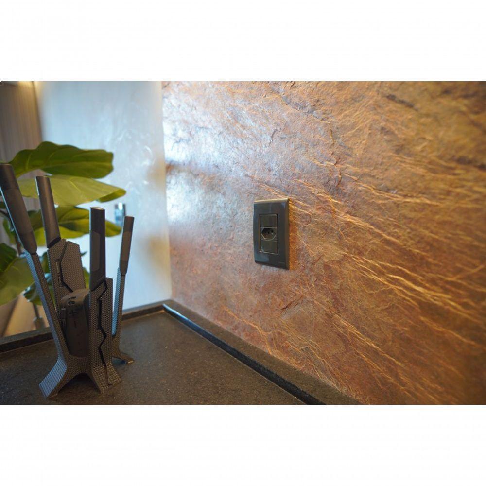 Conjunto Tramontina 4x2 Com 1 Tomada 2p+t 20 A 250 V Liz Grafite - 2